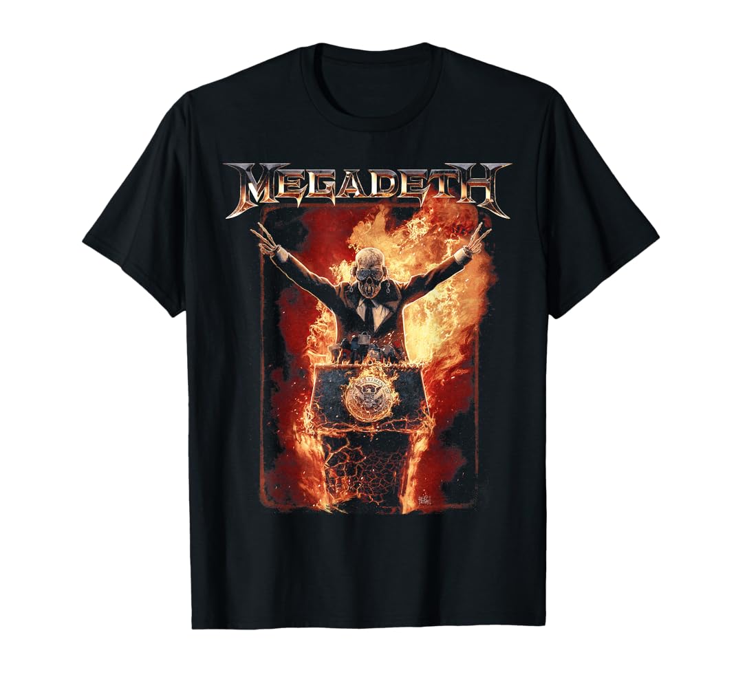 Amazon.com: Megadeth - Vixon T-Shirt : Clothing, Shoes & Jewelry